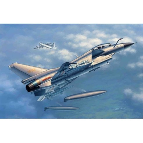 TRUMPETER KIT PLAAF J-10S VIGOROUS DRAGON 1/48