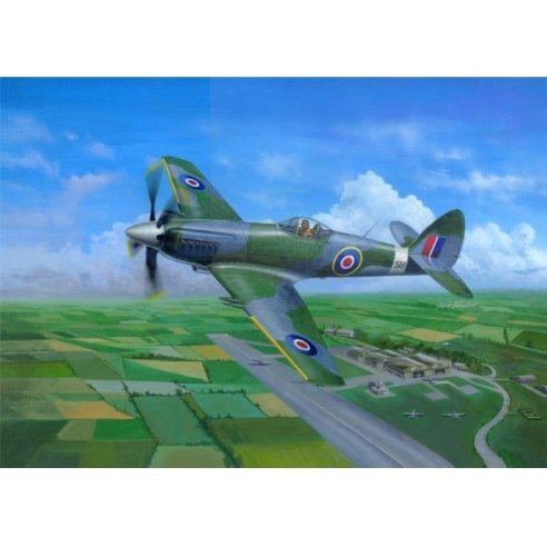 TRUMPETER KIT SUPERMARINE SPITEFUL F.MK.14 FIGHTER 1/48