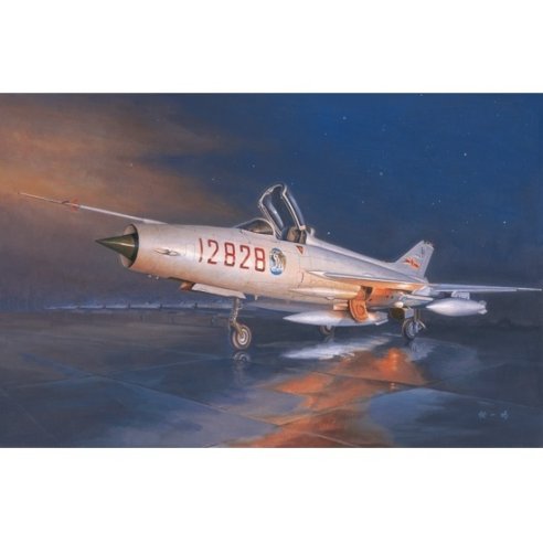 TRUMPETER KIT J-7G FIGHTER 1/48