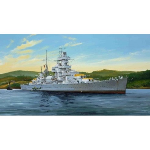 TRUMPETER KIT GERMAN CRUISER ADMIRAL HIPPER 1941 1/350