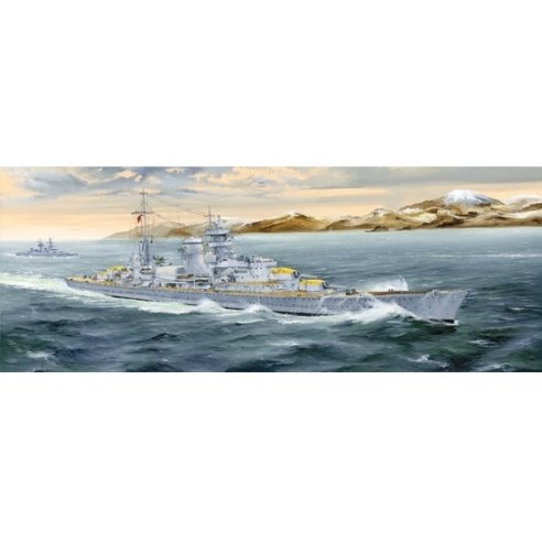 TRUMPETER KIT GERMAN HEAVY CRUISER BLUCHER 1/350