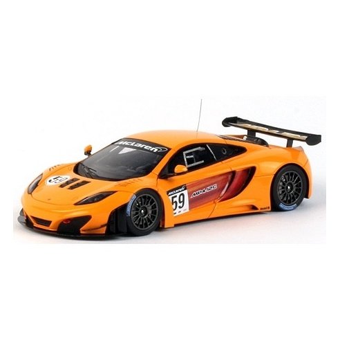 TSM Model True Scale Miniatures McLAREN MP4-12C GT3 #59 ORANGE 2011 1/43