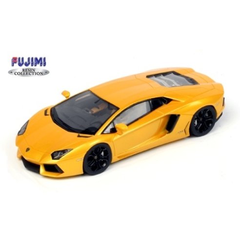 TSM Model True Scale Miniatures LAMBORGHINI AVENTADOR LP700-4 2012 GIALLO ORION FUJIMI 1/43