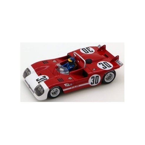 TSM Model True Scale Miniatures ALFA ROMEO TIPO 33/3 #30 R. PETERSON WINNER 6H WATKINS GLEN 1971 1/43