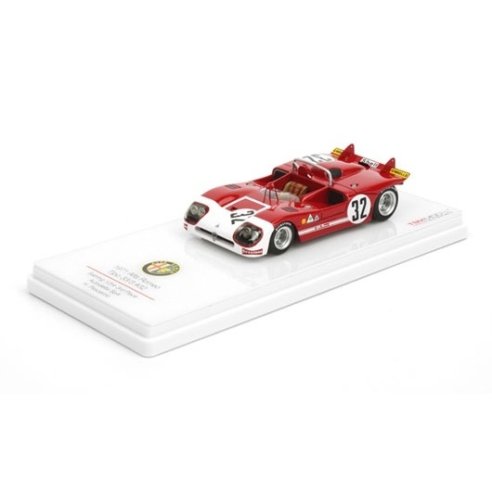 TSM Model True Scale Miniatures ALFA ROMEO TIPO 33/3 #32 12H SEBRING 1971 3RD PLACE HENRI PESCAROLO 1/43