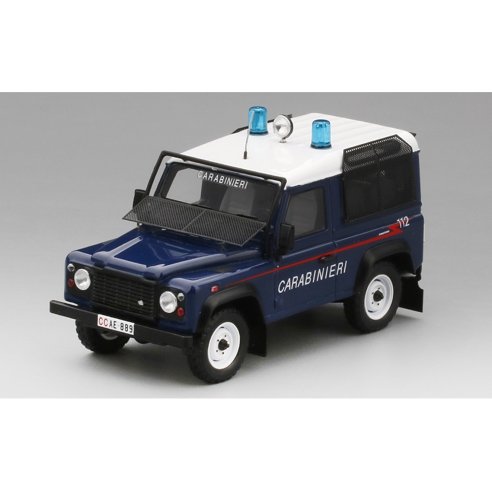 TSM Model True Scale Miniatures LAND ROVER DEFENDER 90 STATION WAGON CARABINIERI 1/43