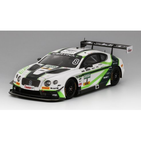 TSM Model True Scale Miniatures BENTLEY CONTINENTAL GT3 #8 ADAC GT MASTERS TEAM ABT RED BULL RING 2016 1/43