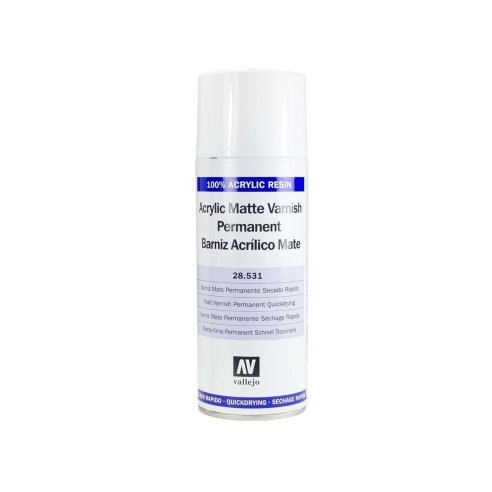 VALLEJO SPRAY TRASPARENTE OPACO ACRILICO 400 ML