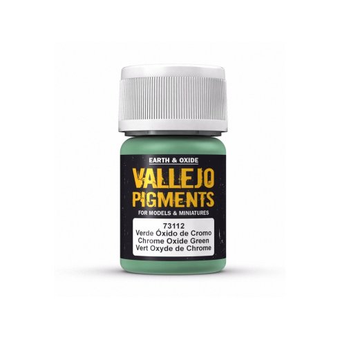 VALLEJO PIGMENTI CHROME OXIDE GREEN 35 ML