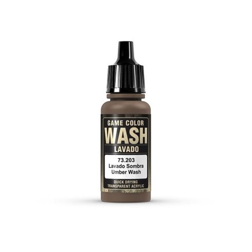 VALLEJO LAVAGGI WASHES UMBER 17 ML