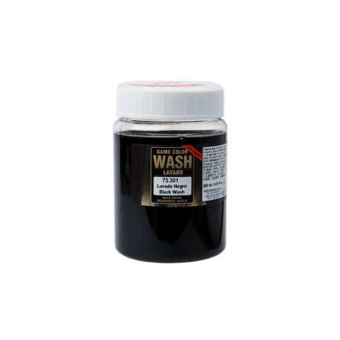 VALLEJO LAVAGGI WASHES BLACK 200 ML