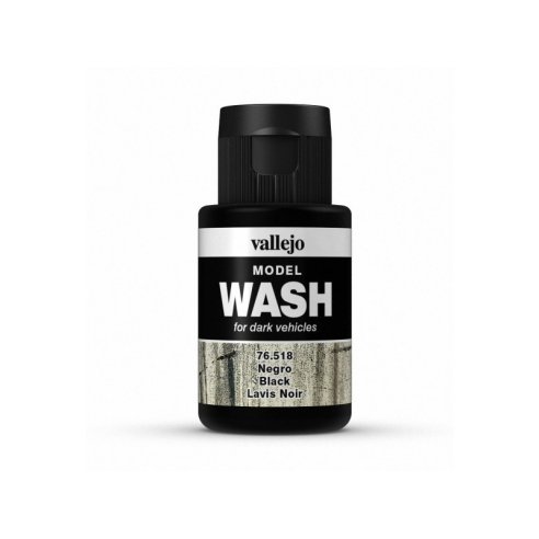 VALLEJO MODEL WASH BLACK 35 ML