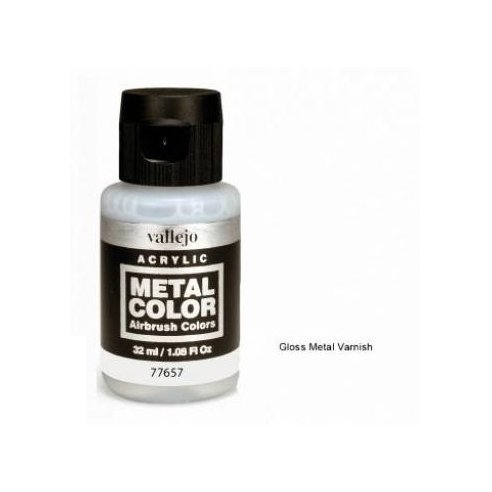 VALLEJO GLOSS METAL VARNISH METAL COLOR 32 ML