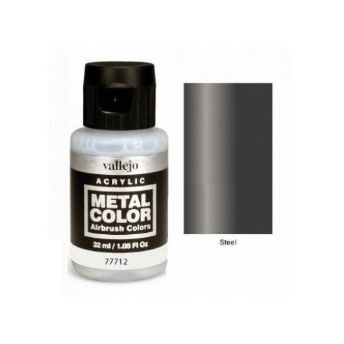 VALLEJO STEEL METAL COLOR 32 ML