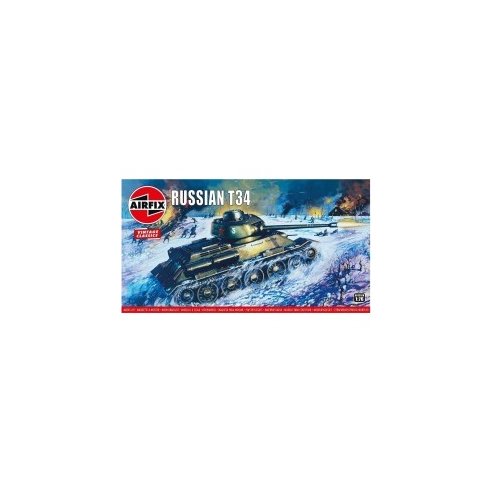 AirFix 1/76 VINTAGE CLASSIC: Russian T-34 Medium Tank