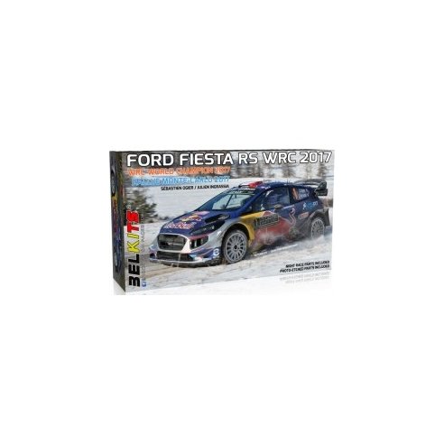 BELKITS 1/24 Ford Fiesta WRC (Versione Campione del Mondo 2017 Rally di Montecarlo)