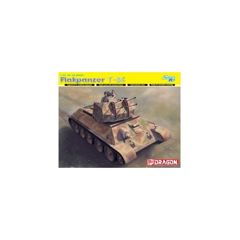 Dragon 1/35 FLAKPANZER T-34 ( r ) (SMART KIT)