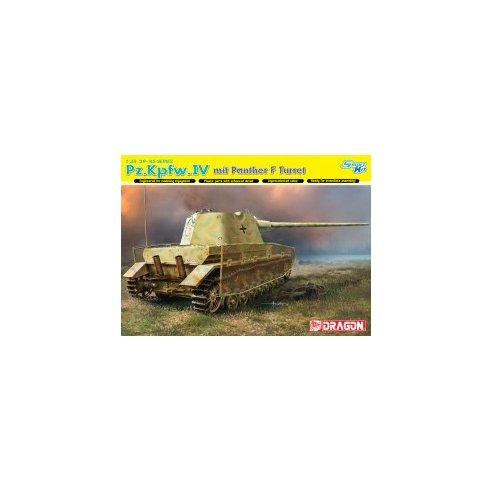 Dragon 1/35 Pz.Kpfw.IV mit PANTHER F TURRET (SMART KIT)