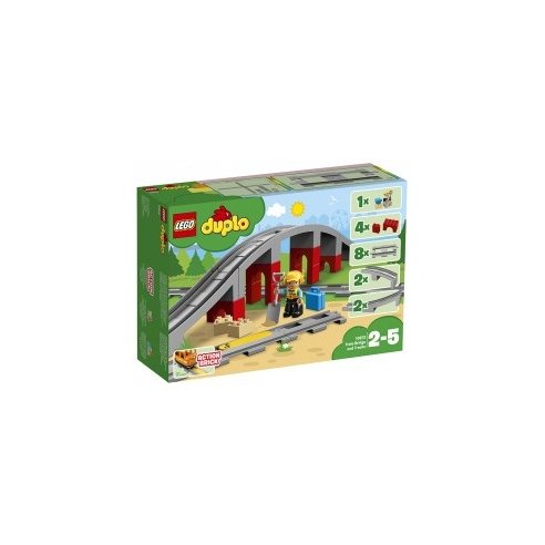 lego La mia città DUPLO - Ponte e binari ferroviari