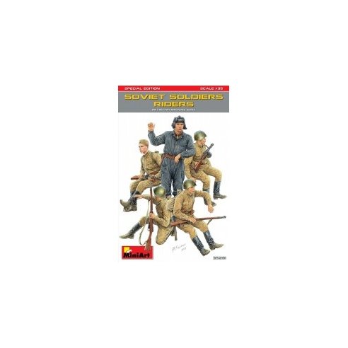 MINI ART 1/35 Soviet Soldiers Riders Special Edition