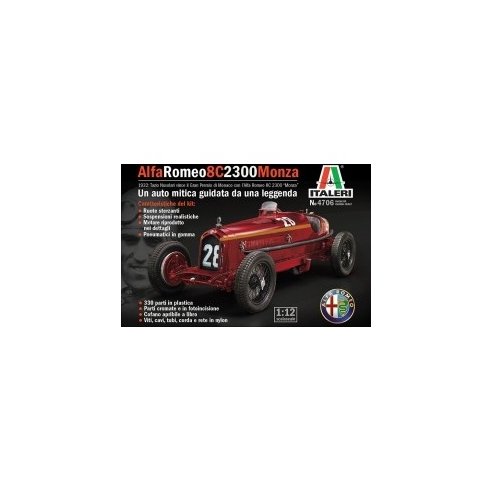 Italeri 1/12 Alfa Romeo 8C 2300 Monza