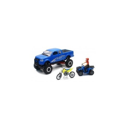 New Ray 1/20 Xtreme Adventure Pickup 4X4 Off Road Playset [2 Modelli Diversi]