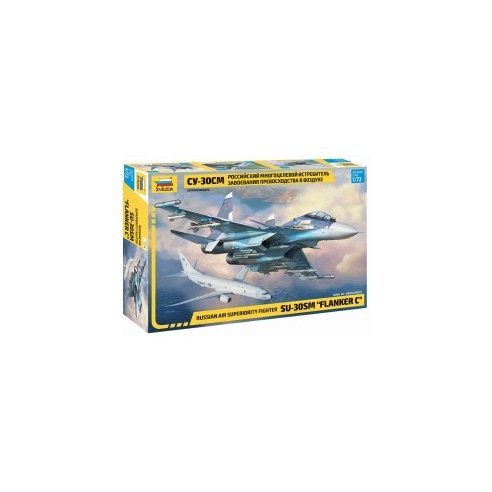 Zvezda 1/72 Russian Air Superiority Fighter SU-30SM "Flanker C"