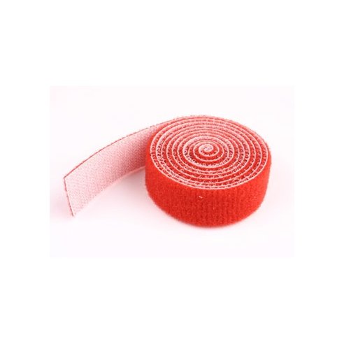 Velcro 20x1000mm rosso