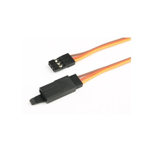 Prolunga servo JR Hitec 90cm piatta 22awg-0,35mmq con blocco