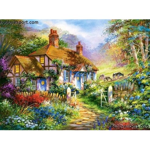 Forest Cottage  3000 Pieces 92x68 Cm