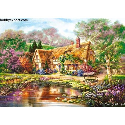 Twilight At Woodgreen Pond 3000 Pieces 92x68 Cm