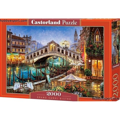 Grand Canal Bistro  2000 Pieces 92x68 Cm