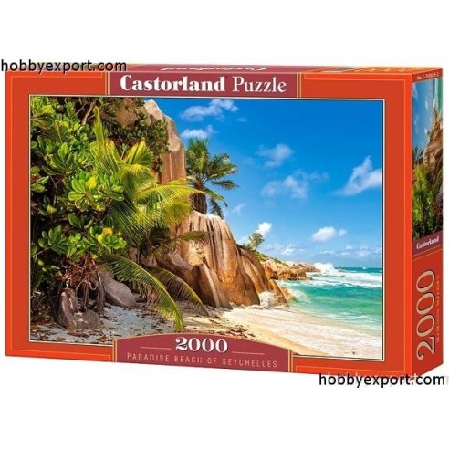 Paradise Beach Of Seychelles   2000 Pieces 92x68 Cm