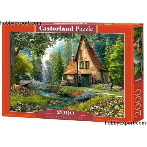 Toadstool Cottage    2000 Pieces 92x68 Cm