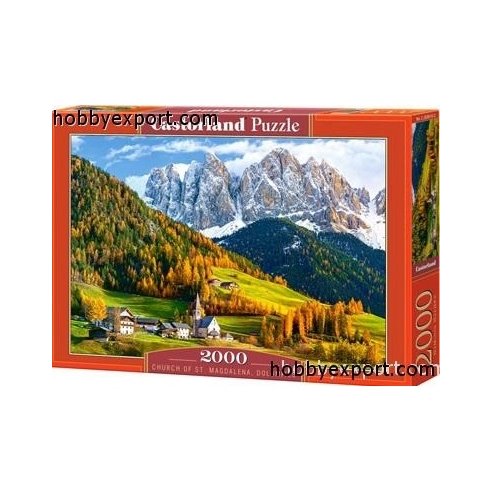 Church In Dolomite     2000 Pieces 92x68 Cm