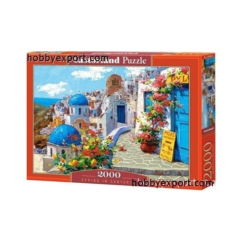 Spring In Santorini      2000 Pieces 92x68 Cm