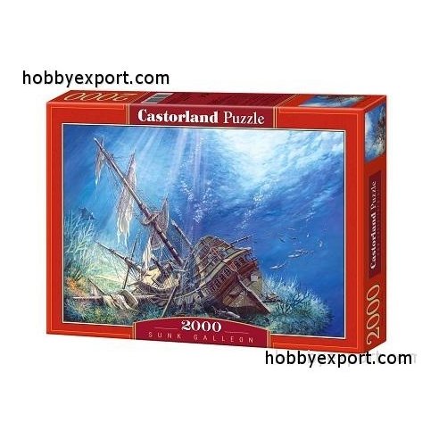 Sunk Galleon   2000 Pieces 92x68 Cm