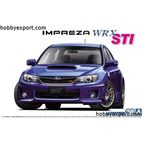 1 24 KIT (MAQUETTE) (KIT (MAQUETTE)) Subaru Impreza WRX STI