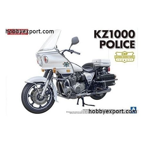 1 12 KIT (MAQUETTE) KAWASAKI KZ1000 POLICE