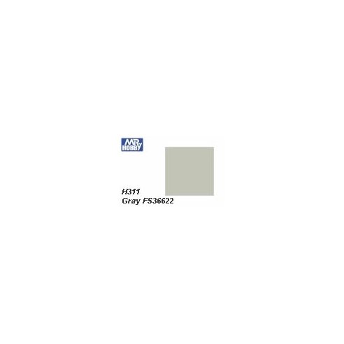 Mr.Hobby 	H311 Gray FS36622 Semi-Gloss (10 ml)