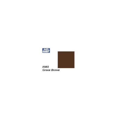 Mr.Hobby 	H402 Green Brown Flat (10 ml)