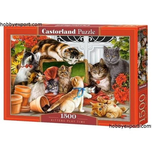 N A PUZZLES KITTENS PLAY TIME 1500 PIECES 68X47 CM