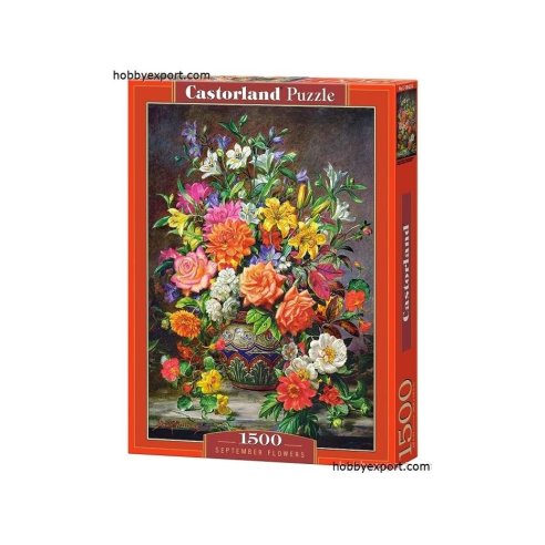 N A PUZZLES SEPTEMBER FLOWERS 1500 PIECES 68X47 CM