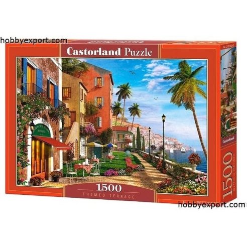 N A PUZZLES THEMED TERRACE 1500 PIECES 68X47 CM