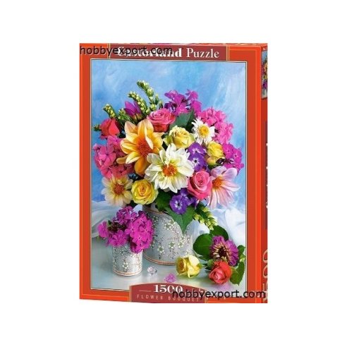 N A PUZZLES CASTORLAND PUZZLES FLOWER BOUQUET 1500 PIECES 68 X 47 CM