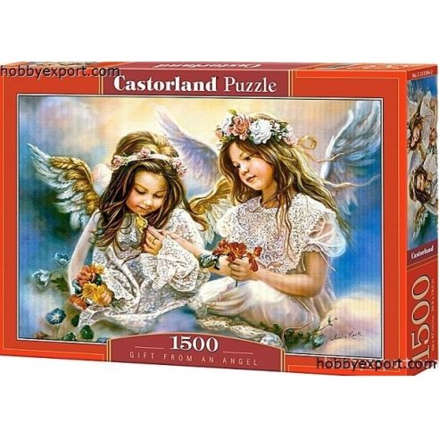 N A PUZZLES CASTORLAND PUZZLES GIFT FROM AN ANGEL 1500 PIECES 68 X 47 CM