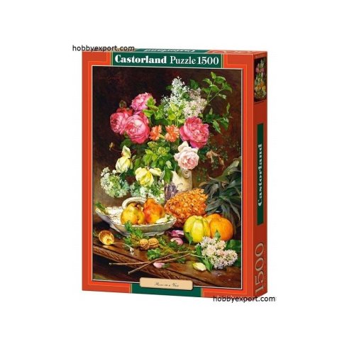 N A PUZZLES ROSES IN A VASE 1500 PIECES 68X47 CM