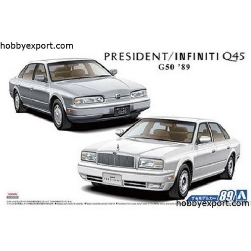 1 24 KIT (MAQUETTE) (KIT (MAQUETTE)) Nissan G50 President Infiniti Q45 1989