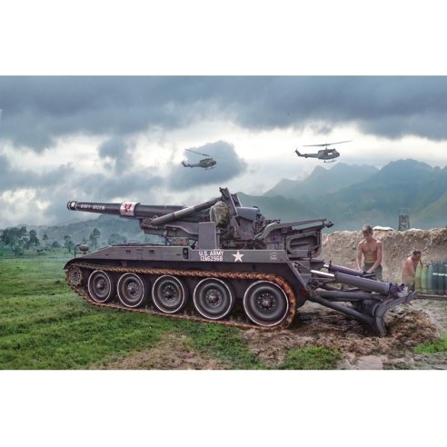 Italeri 1/35 M110 A1 Self Propelled Howitzer