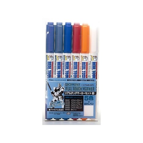 GUNDAM MARKER REAL TOUCH MARKER (6PZ.) SET 1